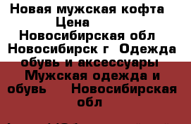 Новая мужская кофта › Цена ­ 800 - Новосибирская обл., Новосибирск г. Одежда, обувь и аксессуары » Мужская одежда и обувь   . Новосибирская обл.